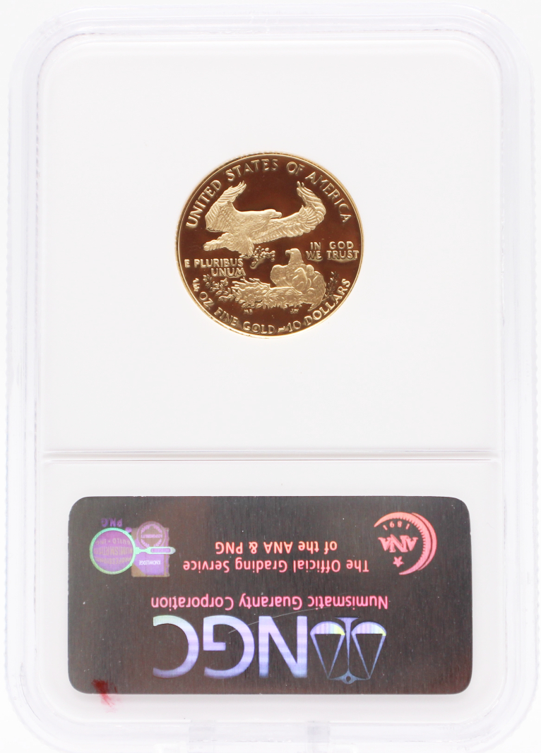1989-P NGC PF70 $10 Gold American Eagle